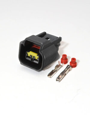 DJ7022Y-2.3-21. Разъём 2-х контактный гнездовой . Разъём форсунки Ford Focus Mustang .