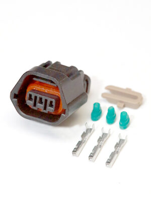 KET MG641234-5.YAZAKI 7283-8730-30. Разъём гнезд. 3-х конт. Датчик скорости для Mitsubishi Nissan Qashqai