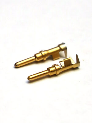 DEUTSCH DTP Series 1060-12-0144. GOLD. Контакт штыревой с золотым напылением.