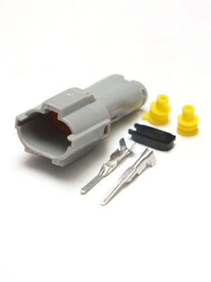 Yazaki SWP Connectors 1.8 (070) 7222-1424-40. Разъём штыревой 2-х контактный