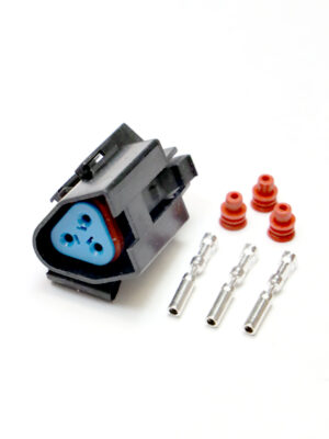 DJ7032Q-1.5-21. Разъём гнездовой 3-х контактный.