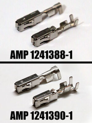 AMP 1241388-1 ; AMP 1241390-1. Контакт гнездовой серии AMP MCP 2.8