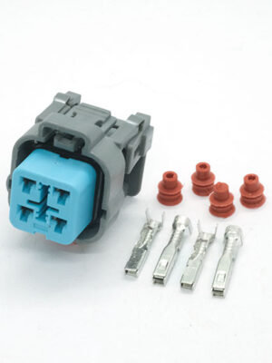 SUMITOMO 6189-6887. Разъём гнездовой 4-х контактный. Топливный насос HONDA.