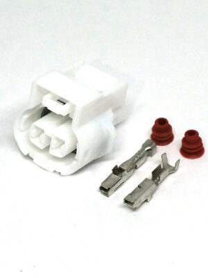 DJ7025Y-2.2-21. Разъём 2-х контактный гнездовой .