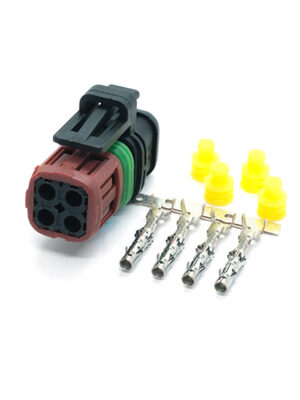 AMP1337352-3. Разъём гнезд. 4-х конт. series E3 RECEPTACLE CONN. ASSY.