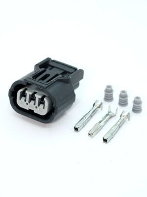 SUMITOMO 6189-0887.HX 040 Series.  Разъём гнездовой 3-х контактный с средней направляющей