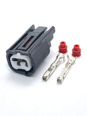 DJ7029C-1.5-21 . Разъём 2-х контактный гнездовой. электромагнитный клапан впускного коллектора Mazda, Ford Focus.