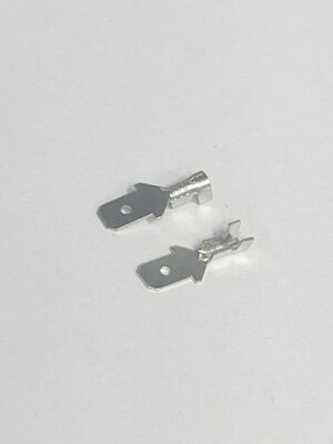 G166. DJ615A-4.8A. Контакт штыревой 4,8 мм без фиксатора