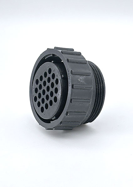 АМР 206837-1. Разъём гнездовой 24 пин серии Circular Plastic Connectors . (Российский аналог) .
