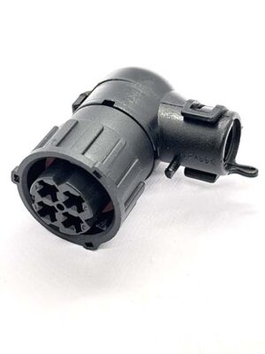Корпус (аналог Schlemmer 9800310 с адаптером 7807265) байонетный гнездовой 4 pin.