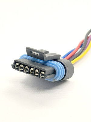 Delphi 12162210 (Black/Green Seal) серии Metri-Pack 150.2. Разъём гнездовой 6-ти конт.Педаль акселератора GM. с проводом