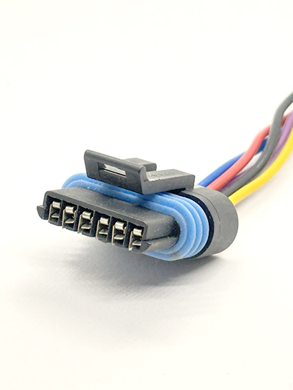 Delphi 12162210 (Black/Green Seal) серии Metri-Pack 150.2. Разъём гнездовой 6-ти конт.Педаль акселератора GM. с проводом