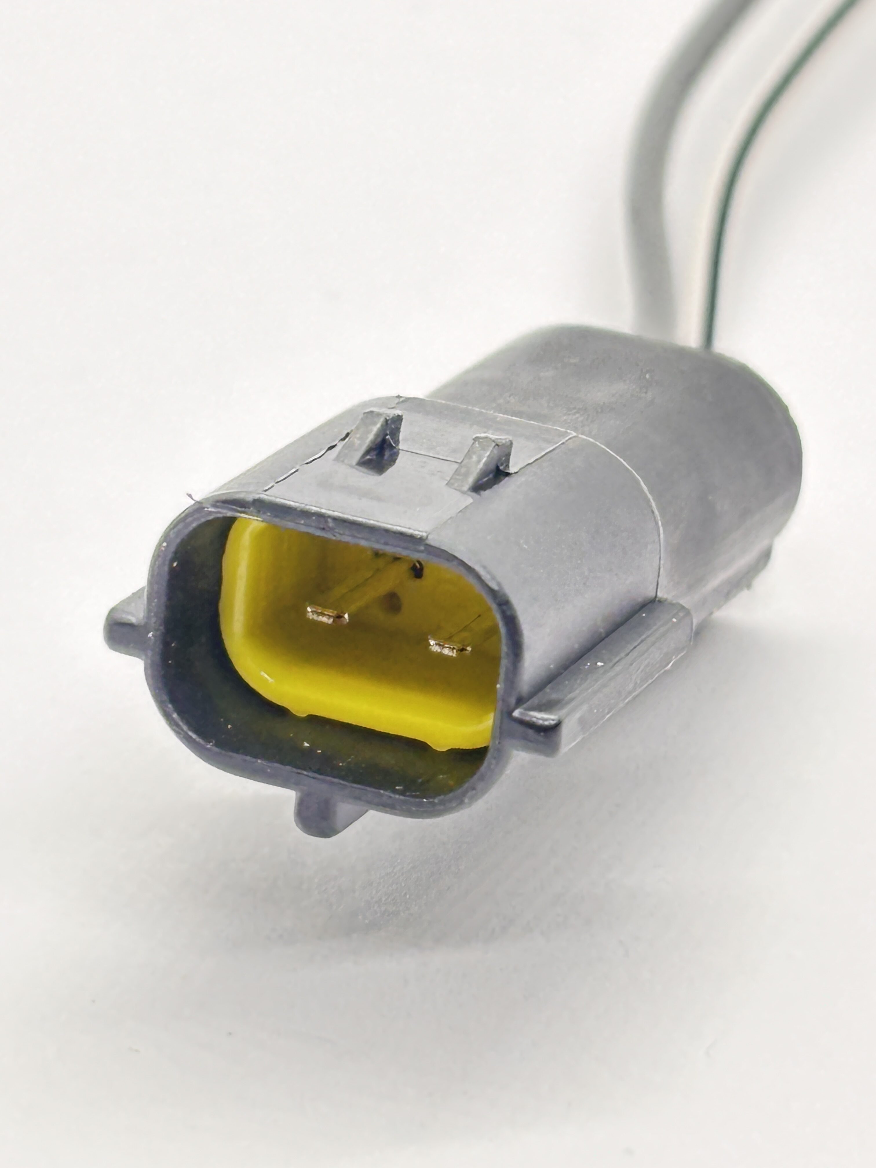 AMP174354-2 Econoseal. Разъём штыревой 2 pin. ПТФ Лачетти с проводом