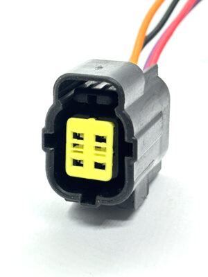 AMP174257-2 Econoseal. Разъём гнездовой 4 pin кислородного датчика Lacetti с проводом.