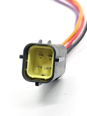 AMP174259-2 Econoseal. Разъём штыревой 4 pin кислородного датчика Lacetti с проводом