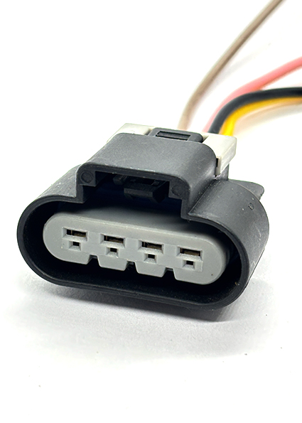 Delphi 15326631. Разъём 4-х контактный гнездовой серии GT280 (Бензонасос) с проводом