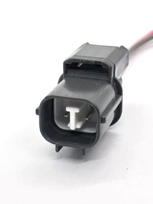 SUMITOMO 6181-0070 (DJ7028-2-11). Разъём 2-х контактный штыревой, как на блоке розжига  Mitsubishi с проводом