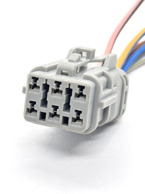 Yazaki SWP Connectors 1.8 (070) 7123-7464-40. Разъём гнездовой 6-ти контактный с проводом.